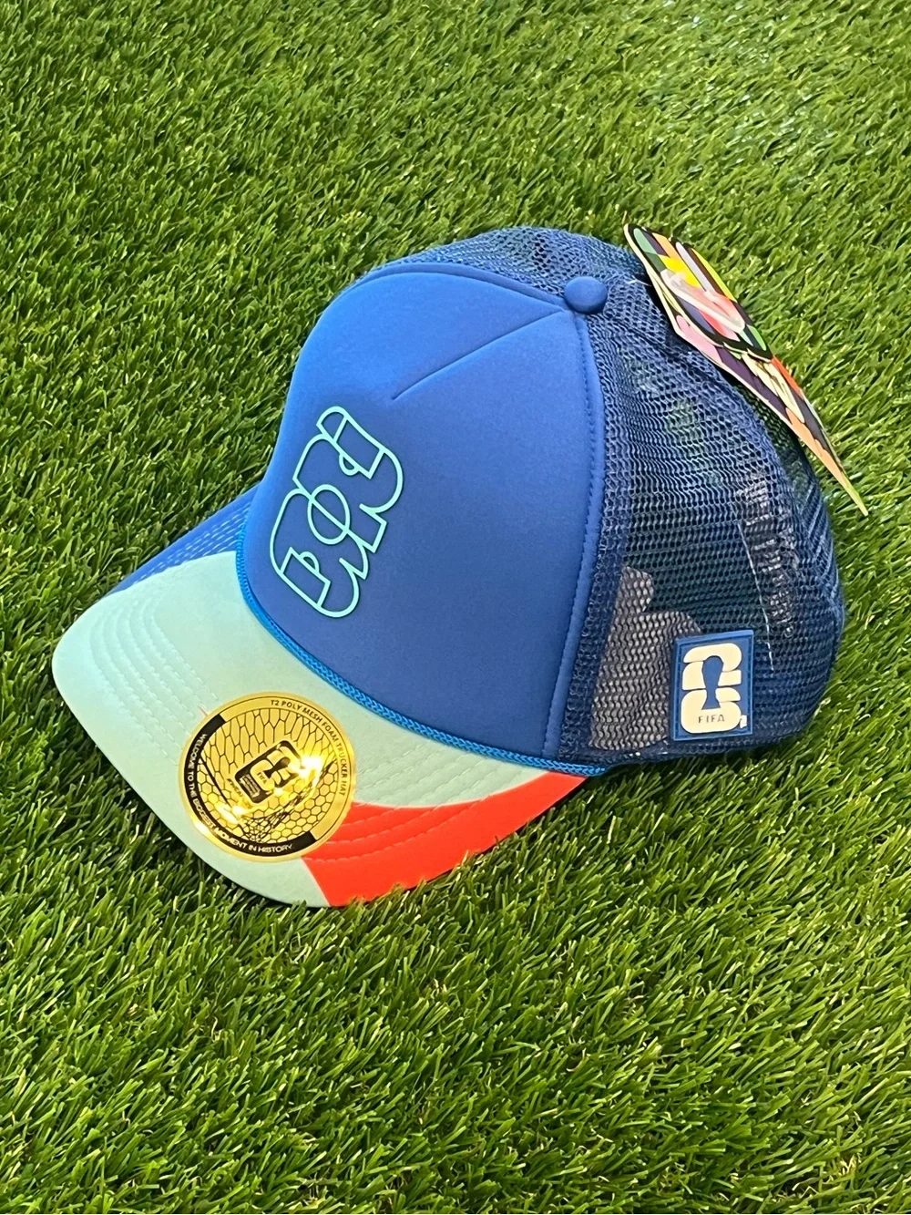 FIFA World Cup 2026 Foam Trucker Hat  Snapback NWT Licensed - Field Graphic